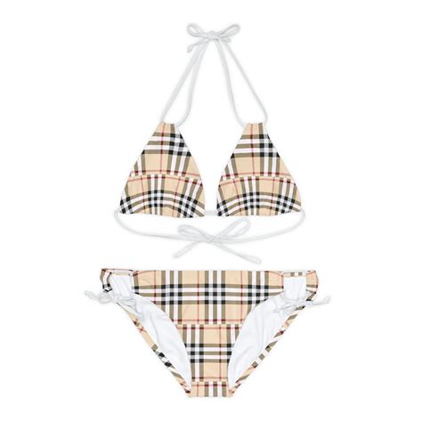 burberry pattern bathing suit|burberry bikini etsy.